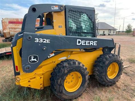 332e skid steer price|used john deere 332e for sale.